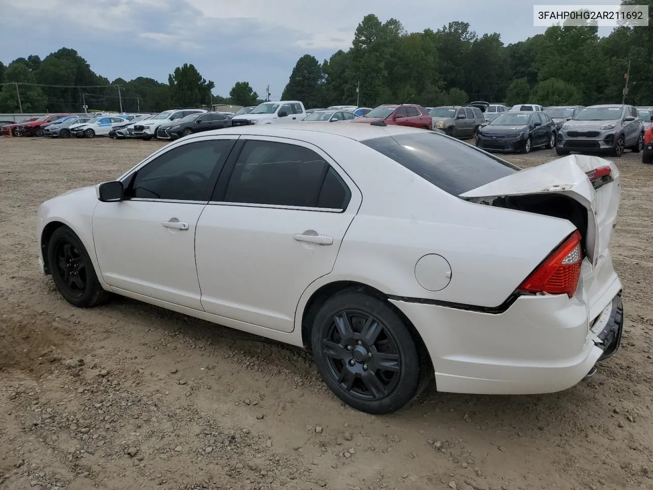 2010 Ford Fusion Se VIN: 3FAHP0HG2AR211692 Lot: 70806414