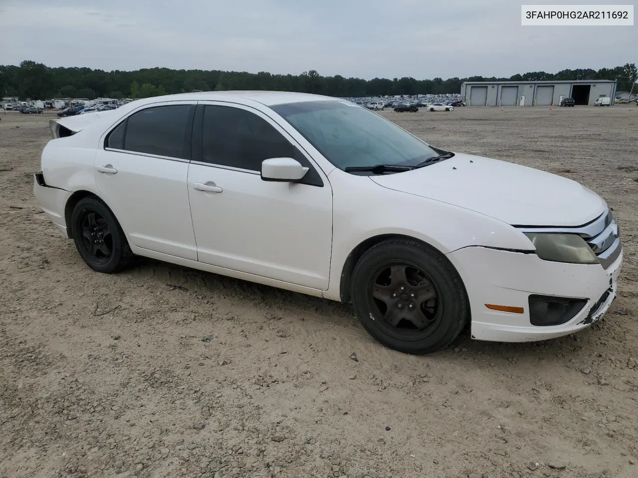 2010 Ford Fusion Se VIN: 3FAHP0HG2AR211692 Lot: 70806414