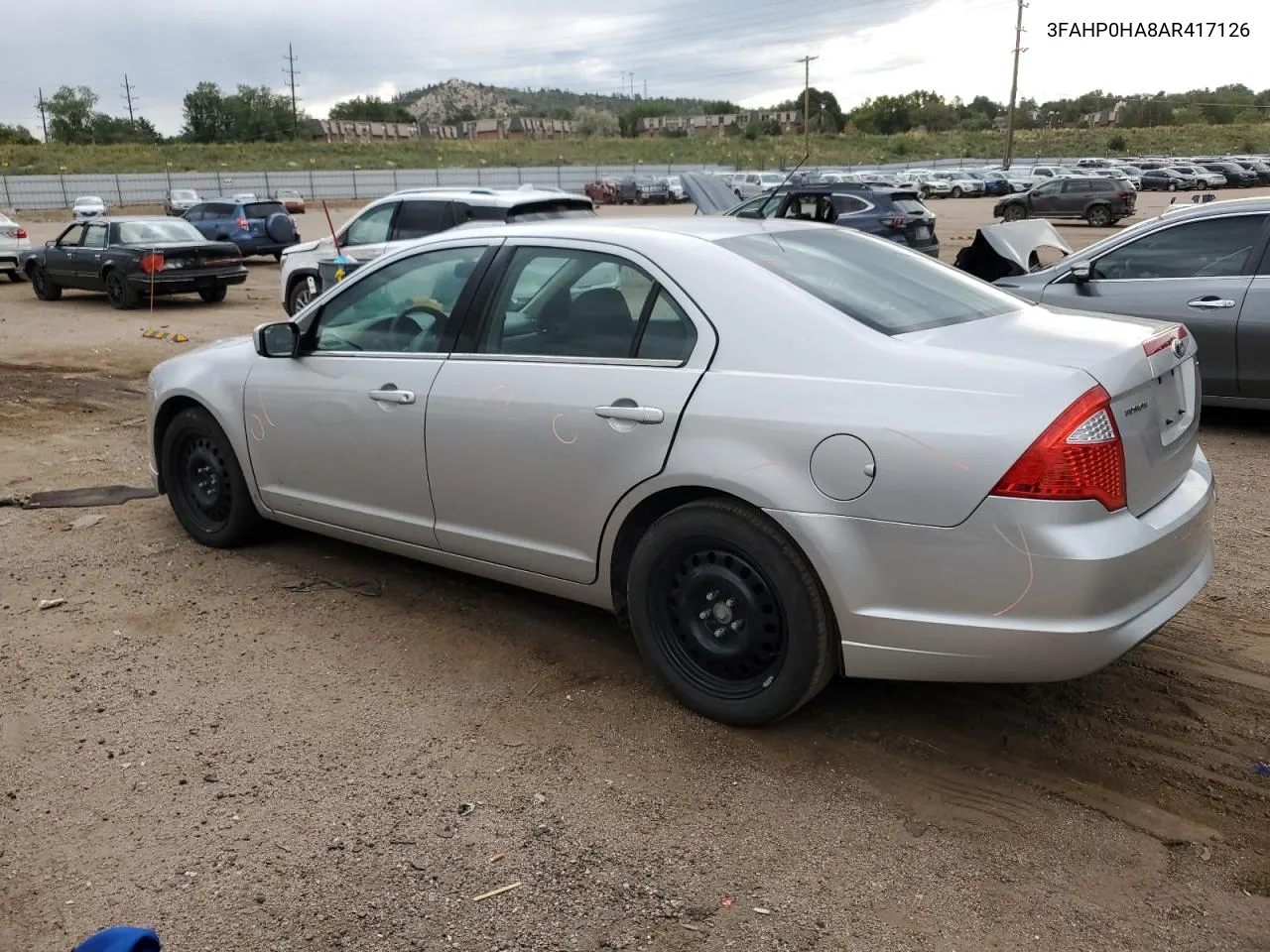 2010 Ford Fusion Se VIN: 3FAHP0HA8AR417126 Lot: 70877524