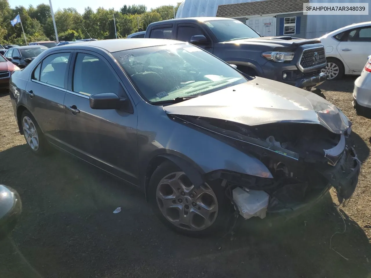 3FAHP0HA7AR348039 2010 Ford Fusion Se