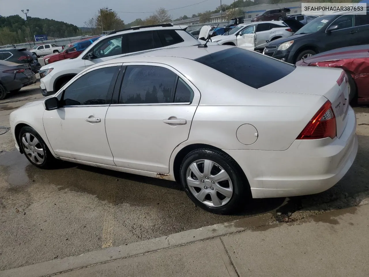 3FAHP0HA0AR387653 2010 Ford Fusion Se