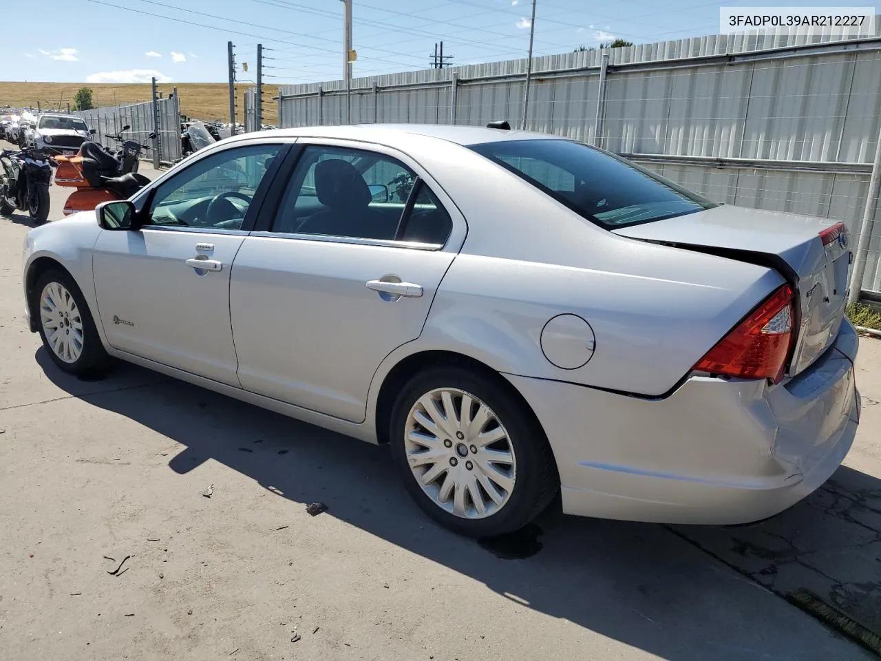 2010 Ford Fusion Hybrid VIN: 3FADP0L39AR212227 Lot: 71321914