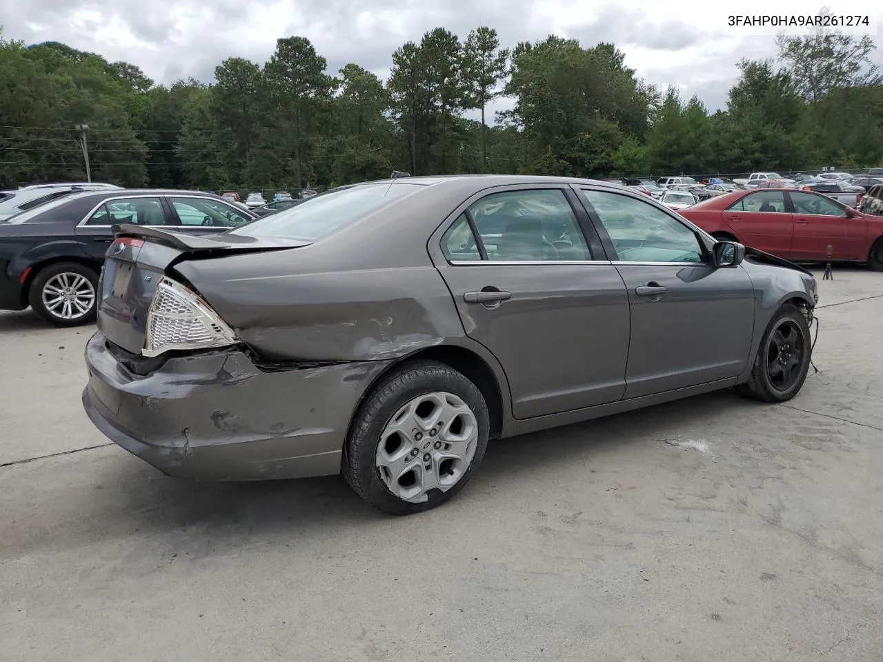 2010 Ford Fusion Se VIN: 3FAHP0HA9AR261274 Lot: 71342494