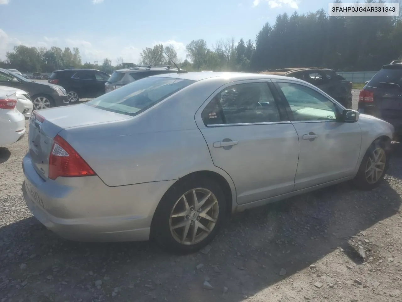 2010 Ford Fusion Sel VIN: 3FAHP0JG4AR331343 Lot: 71631514