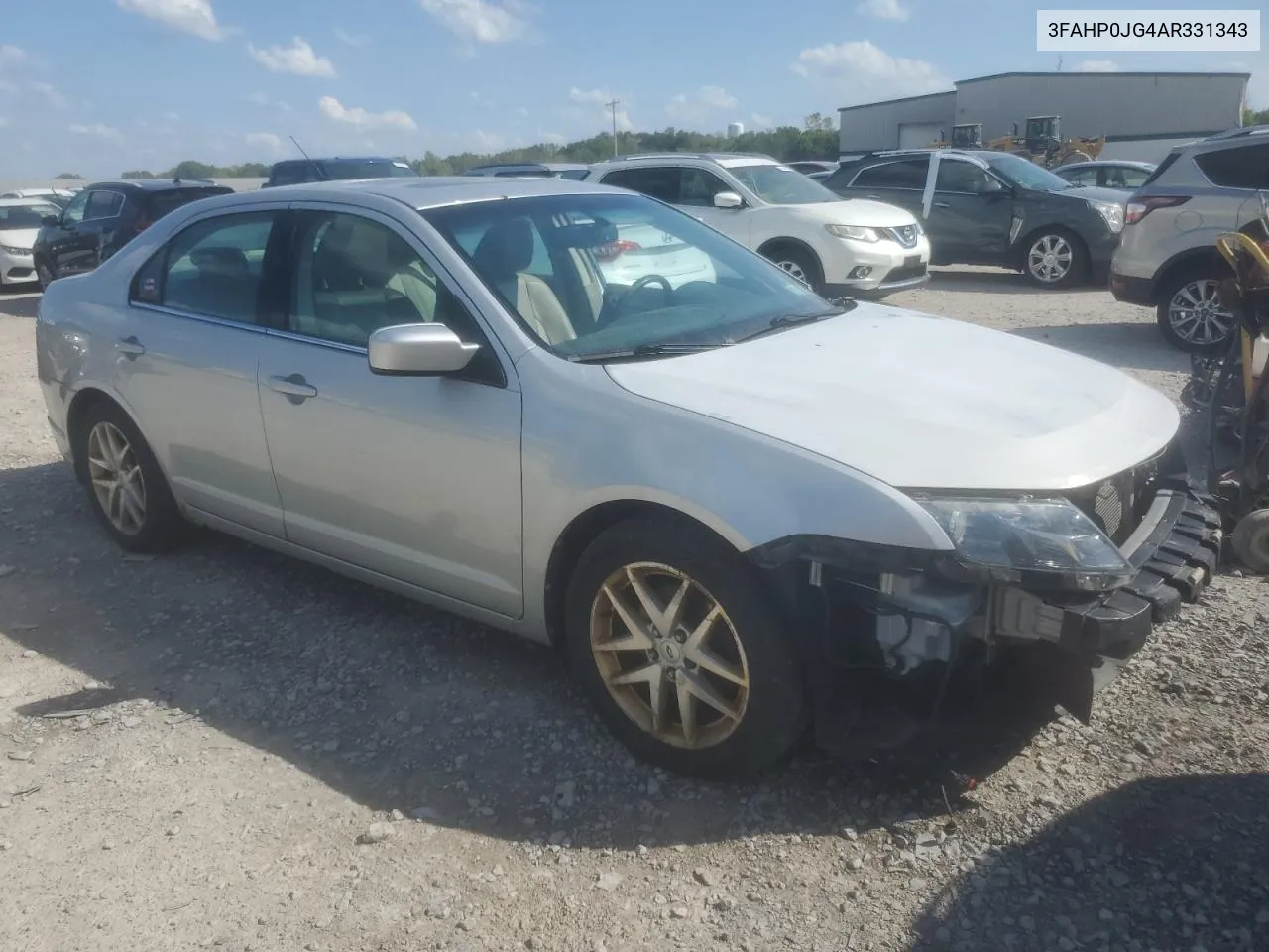 2010 Ford Fusion Sel VIN: 3FAHP0JG4AR331343 Lot: 71631514