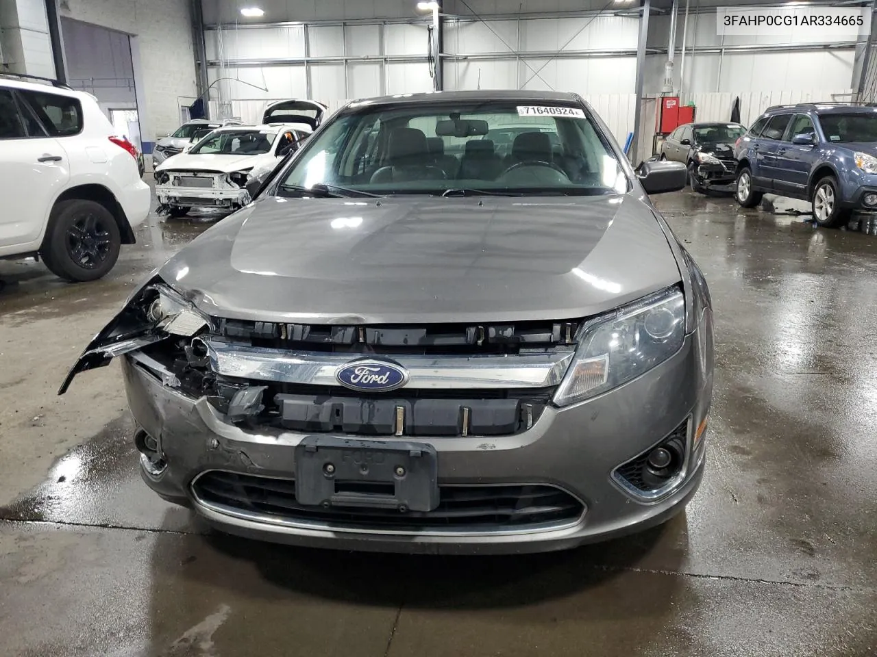 2010 Ford Fusion Sel VIN: 3FAHP0CG1AR334665 Lot: 71640924