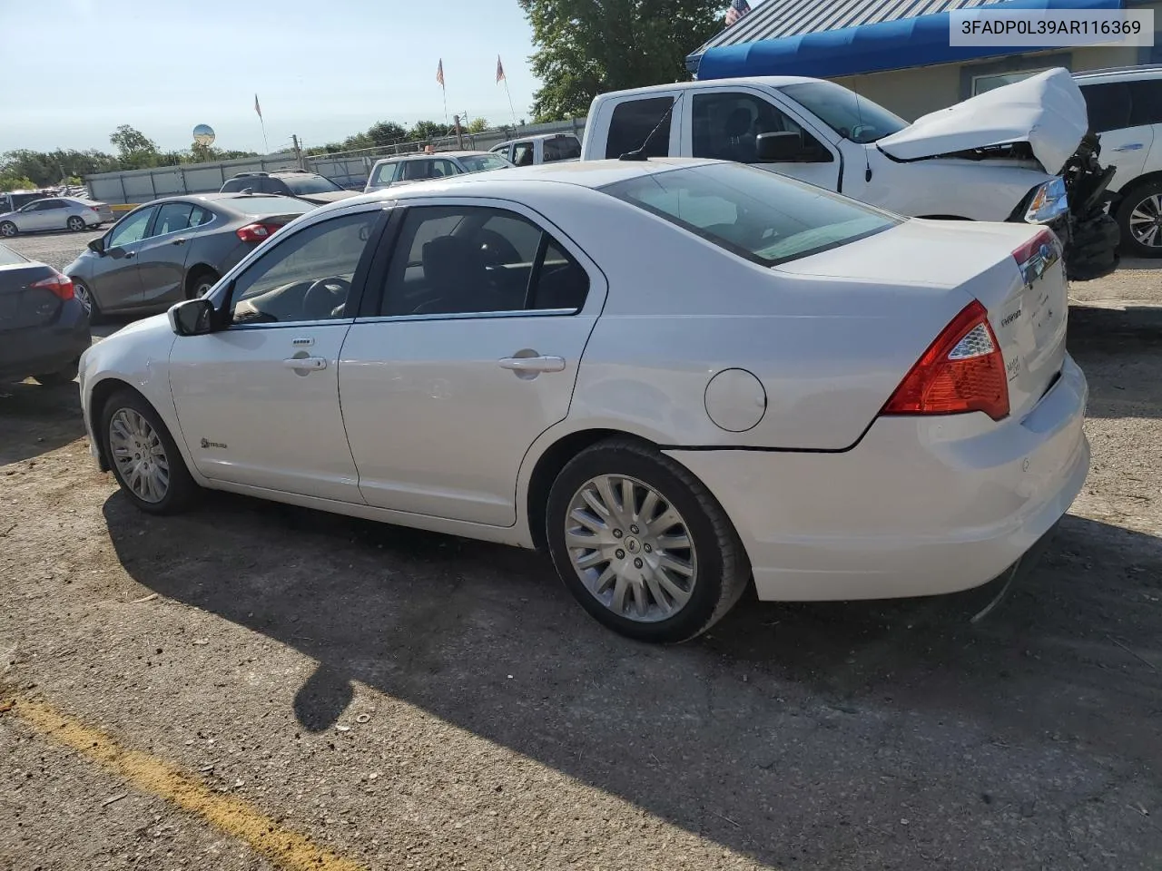 2010 Ford Fusion Hybrid VIN: 3FADP0L39AR116369 Lot: 71845504