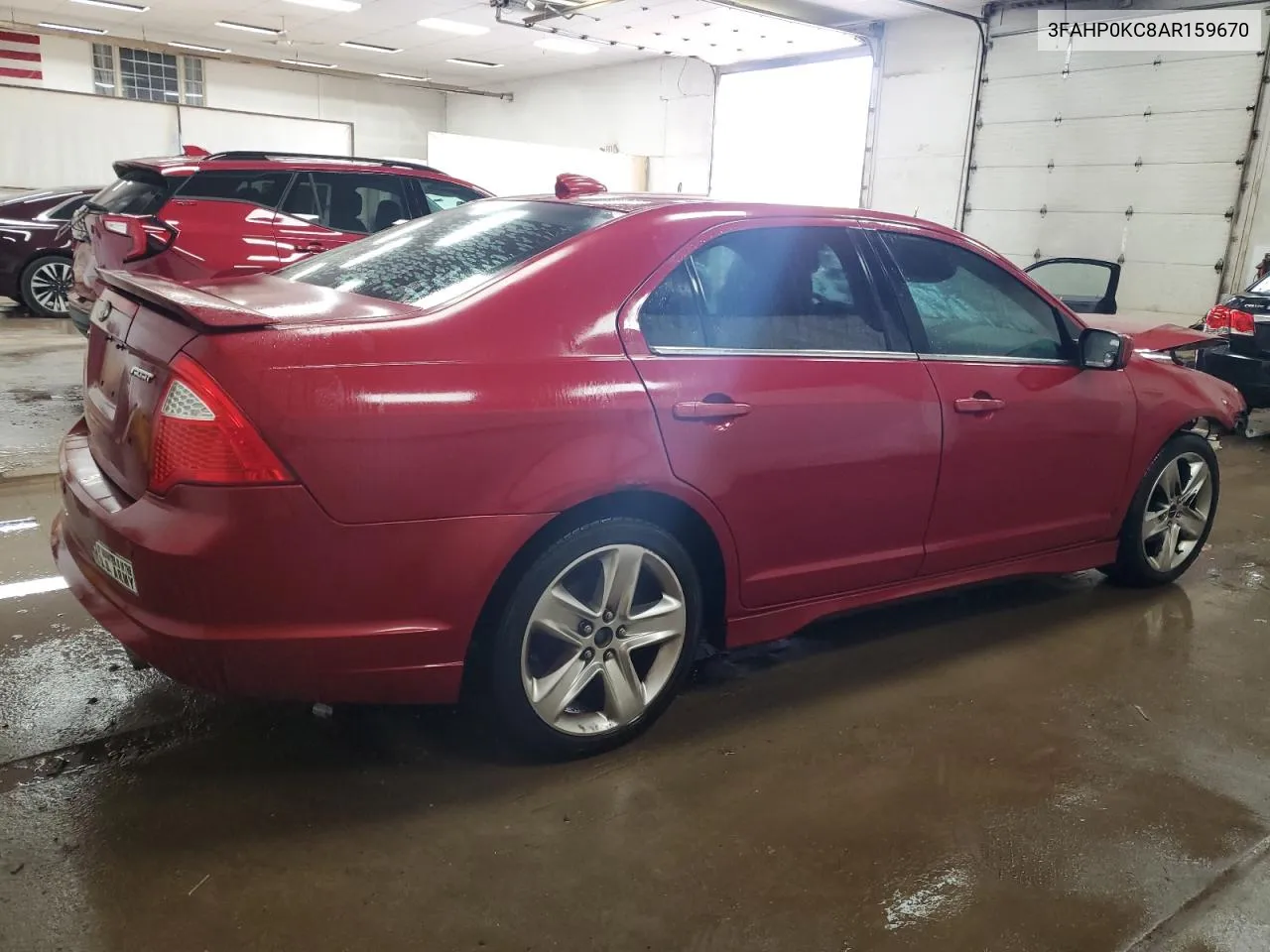 2010 Ford Fusion Sport VIN: 3FAHP0KC8AR159670 Lot: 71938654