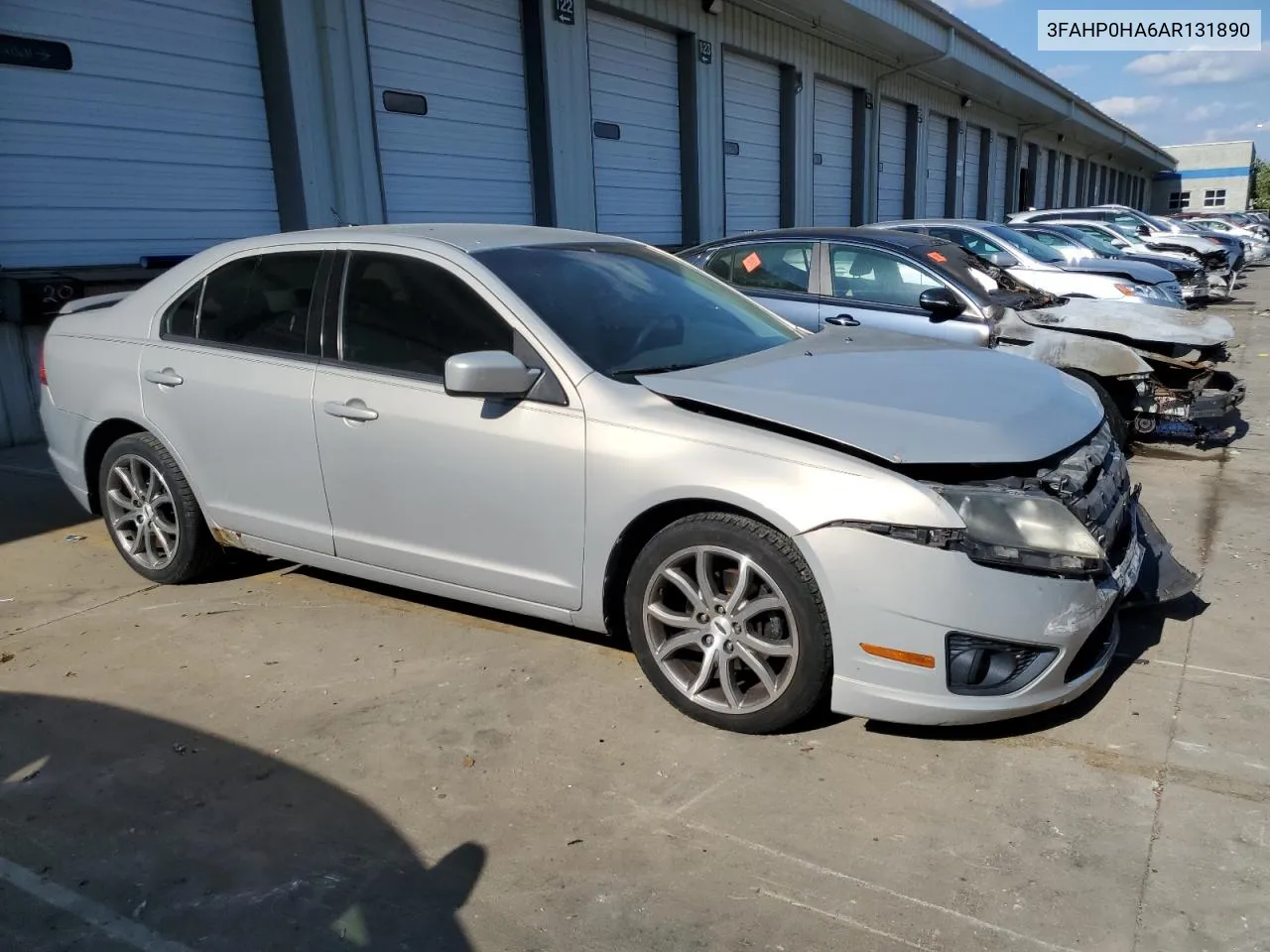 2010 Ford Fusion Se VIN: 3FAHP0HA6AR131890 Lot: 72221874