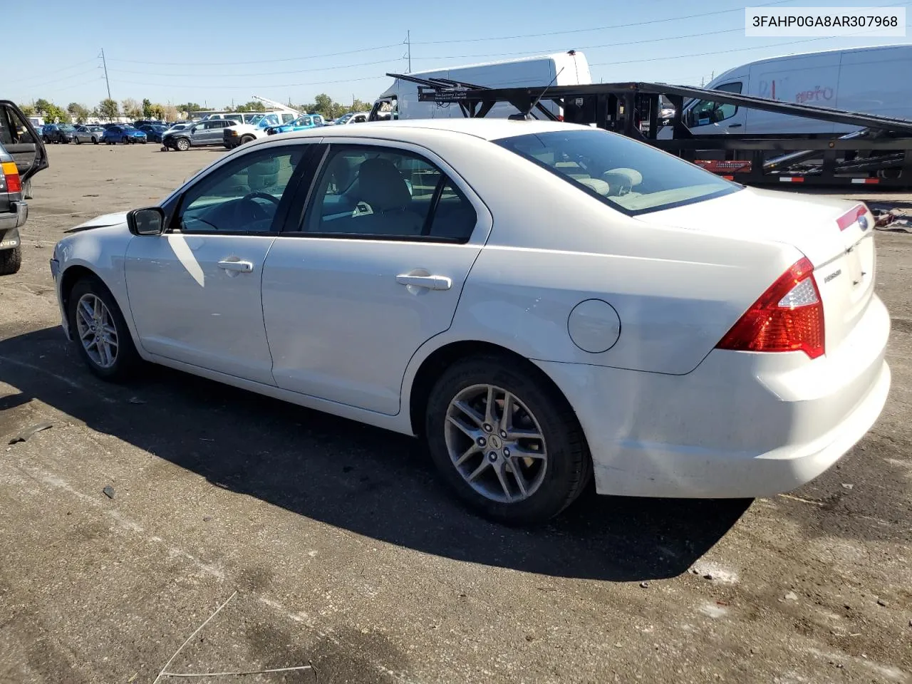 2010 Ford Fusion S VIN: 3FAHP0GA8AR307968 Lot: 72471474