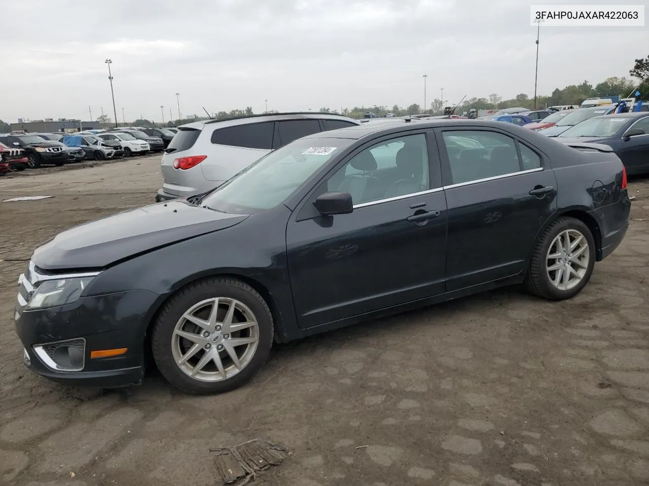 2010 Ford Fusion Sel VIN: 3FAHP0JAXAR422063 Lot: 72501284