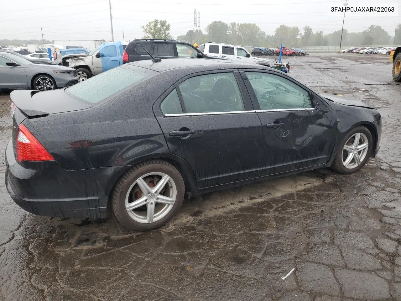 2010 Ford Fusion Sel VIN: 3FAHP0JAXAR422063 Lot: 72501284