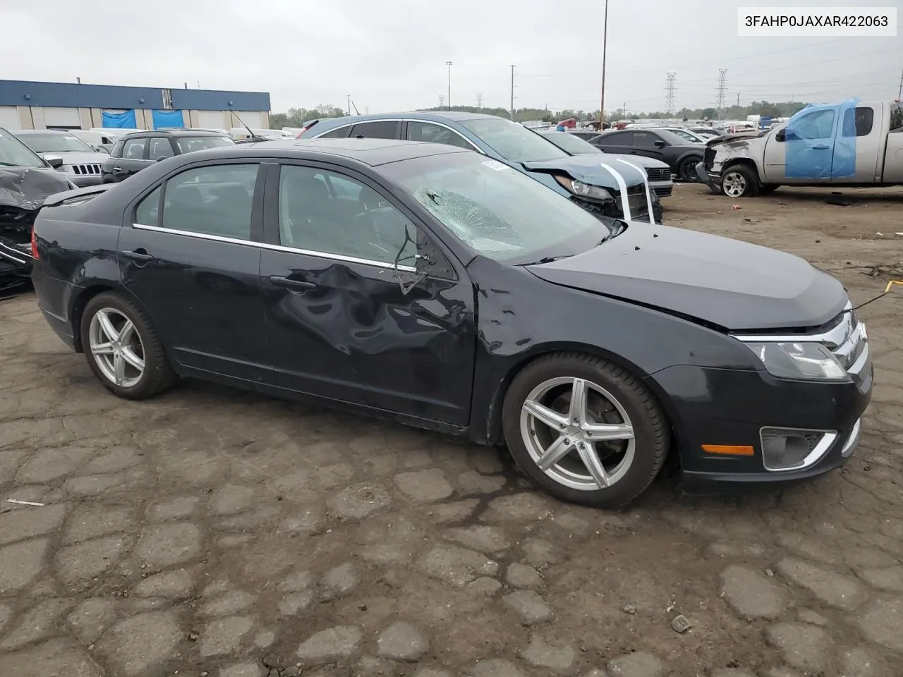 2010 Ford Fusion Sel VIN: 3FAHP0JAXAR422063 Lot: 72501284