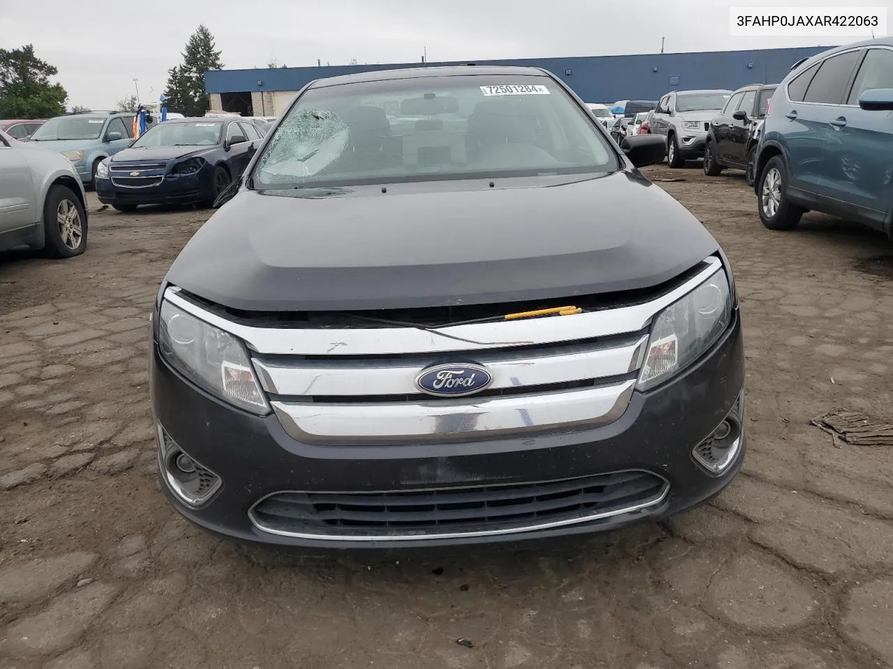 2010 Ford Fusion Sel VIN: 3FAHP0JAXAR422063 Lot: 72501284