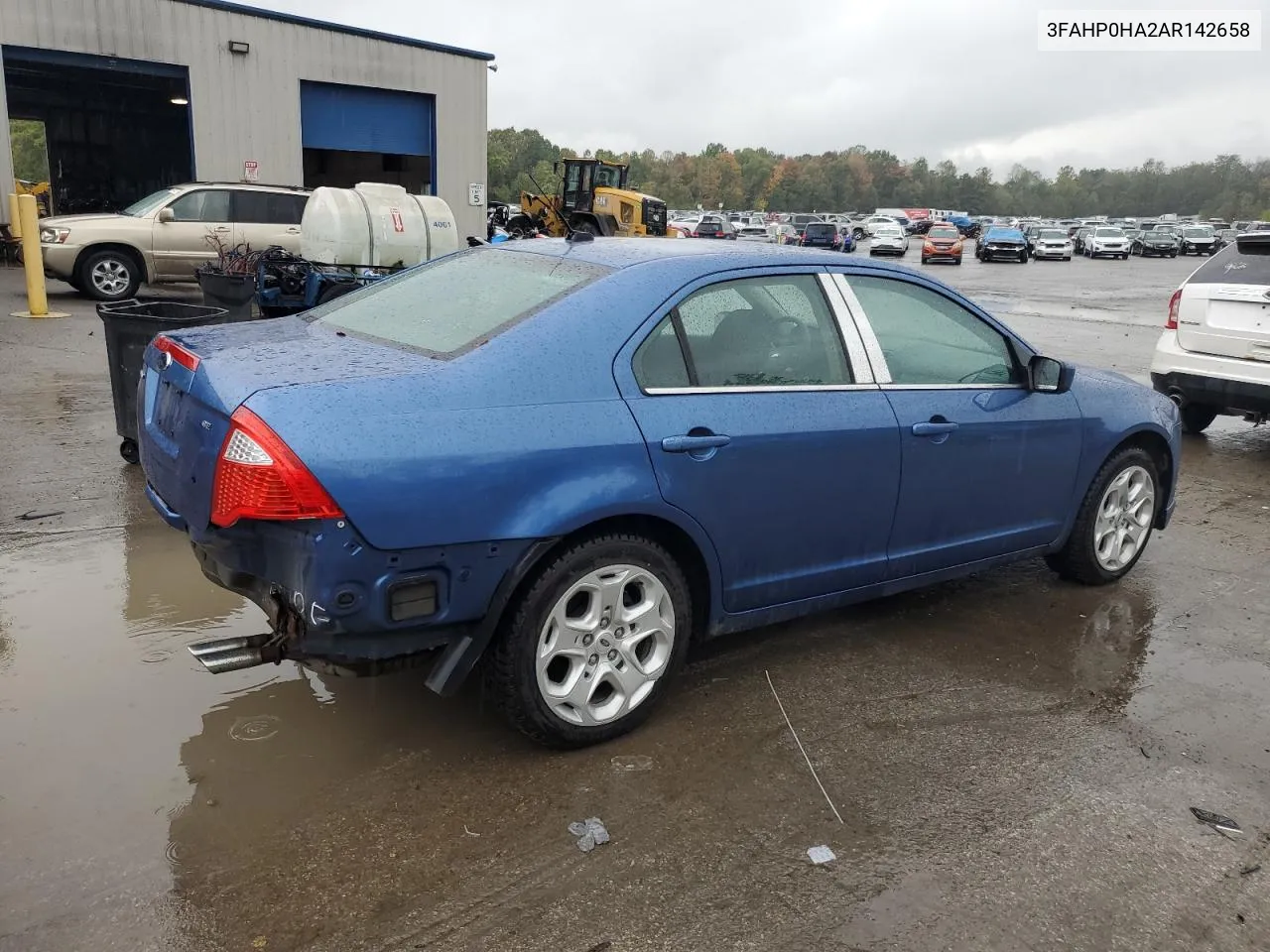 2010 Ford Fusion Se VIN: 3FAHP0HA2AR142658 Lot: 72760344