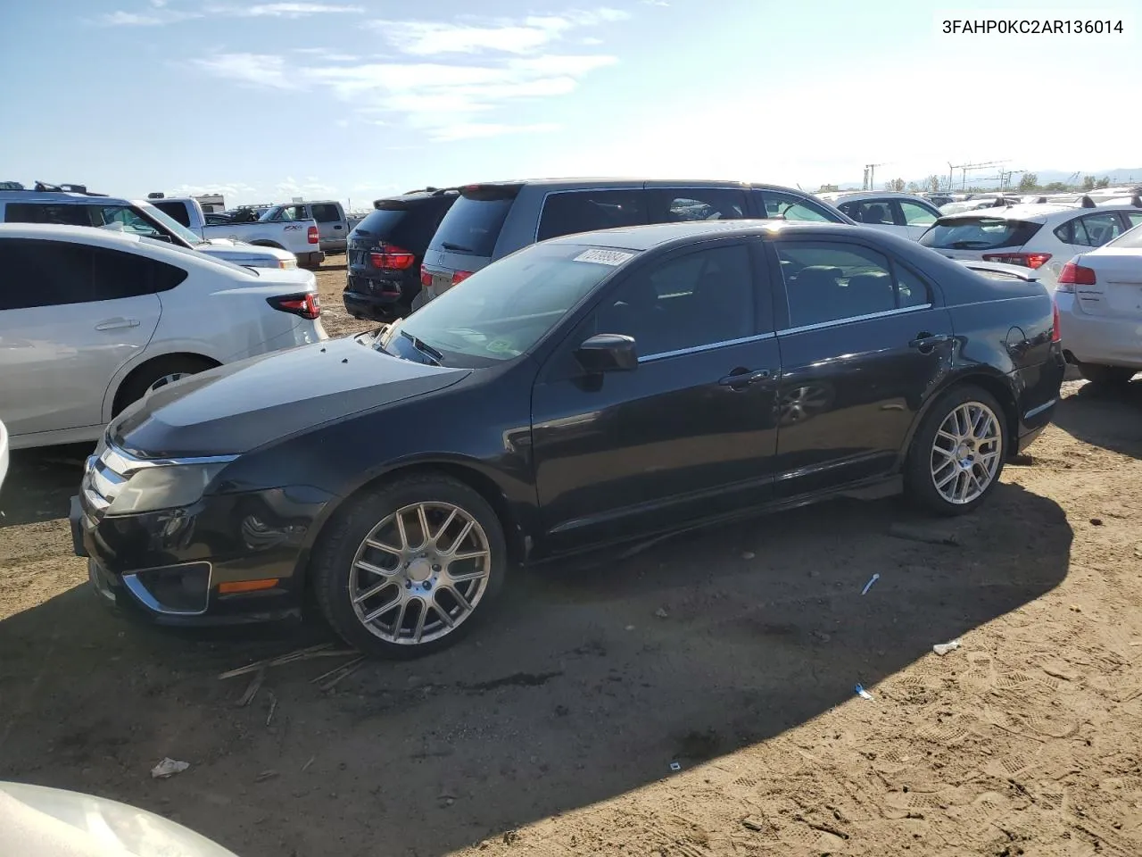 2010 Ford Fusion Sport VIN: 3FAHP0KC2AR136014 Lot: 72799984