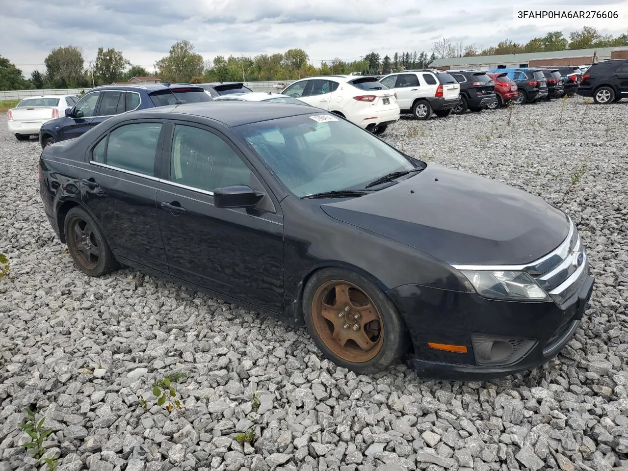 2010 Ford Fusion Se VIN: 3FAHP0HA6AR276606 Lot: 72984154