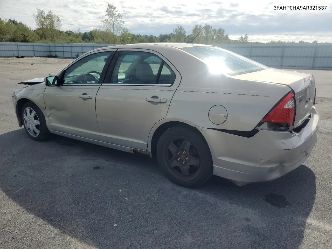 2010 Ford Fusion Se VIN: 3FAHP0HA9AR321537 Lot: 72991354