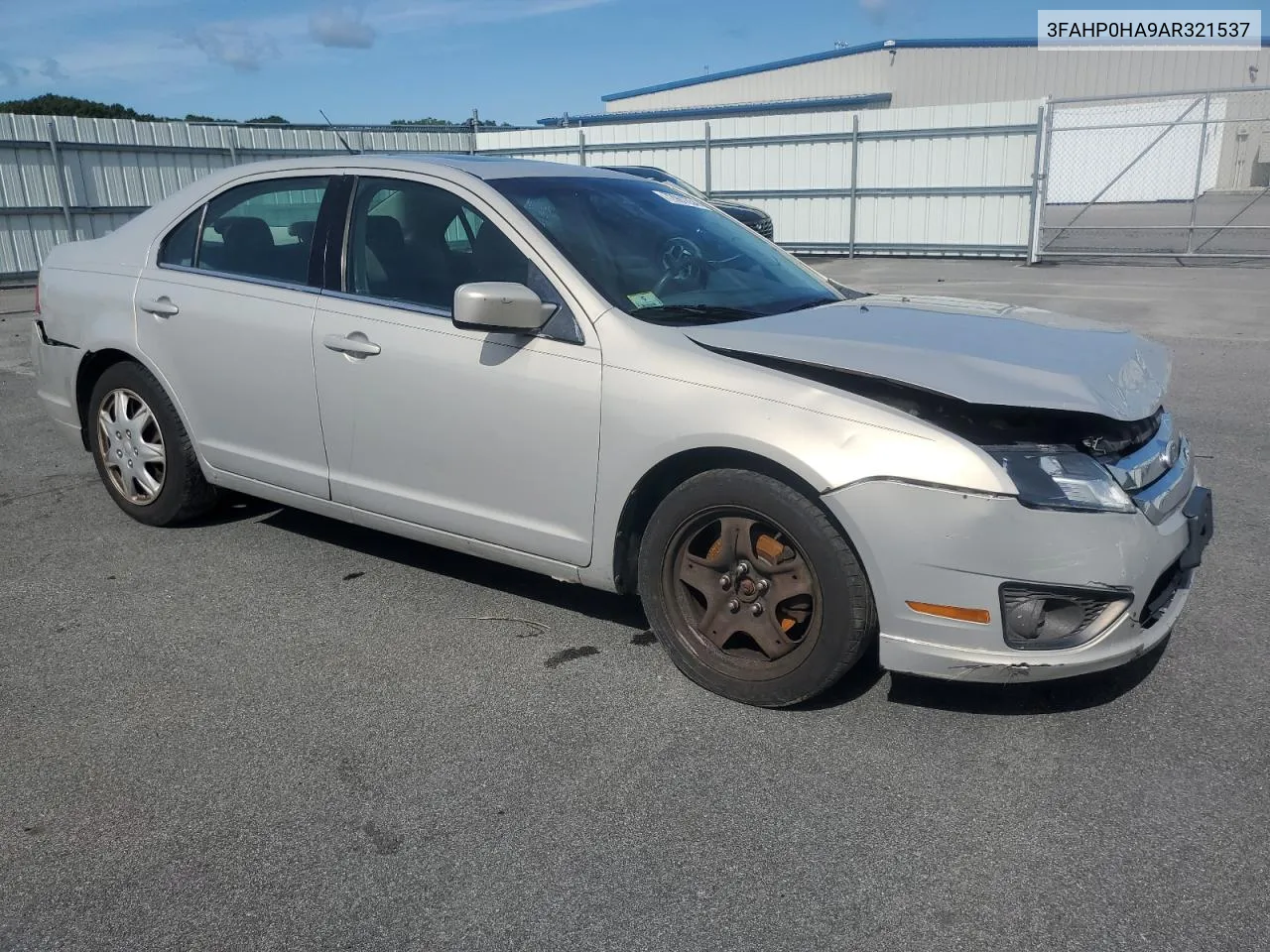 2010 Ford Fusion Se VIN: 3FAHP0HA9AR321537 Lot: 72991354