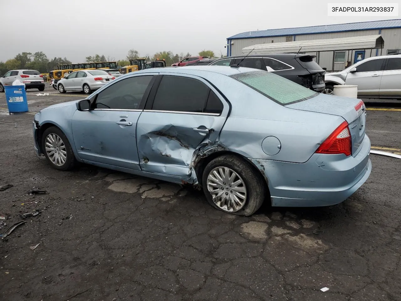 2010 Ford Fusion Hybrid VIN: 3FADP0L31AR293837 Lot: 73134254