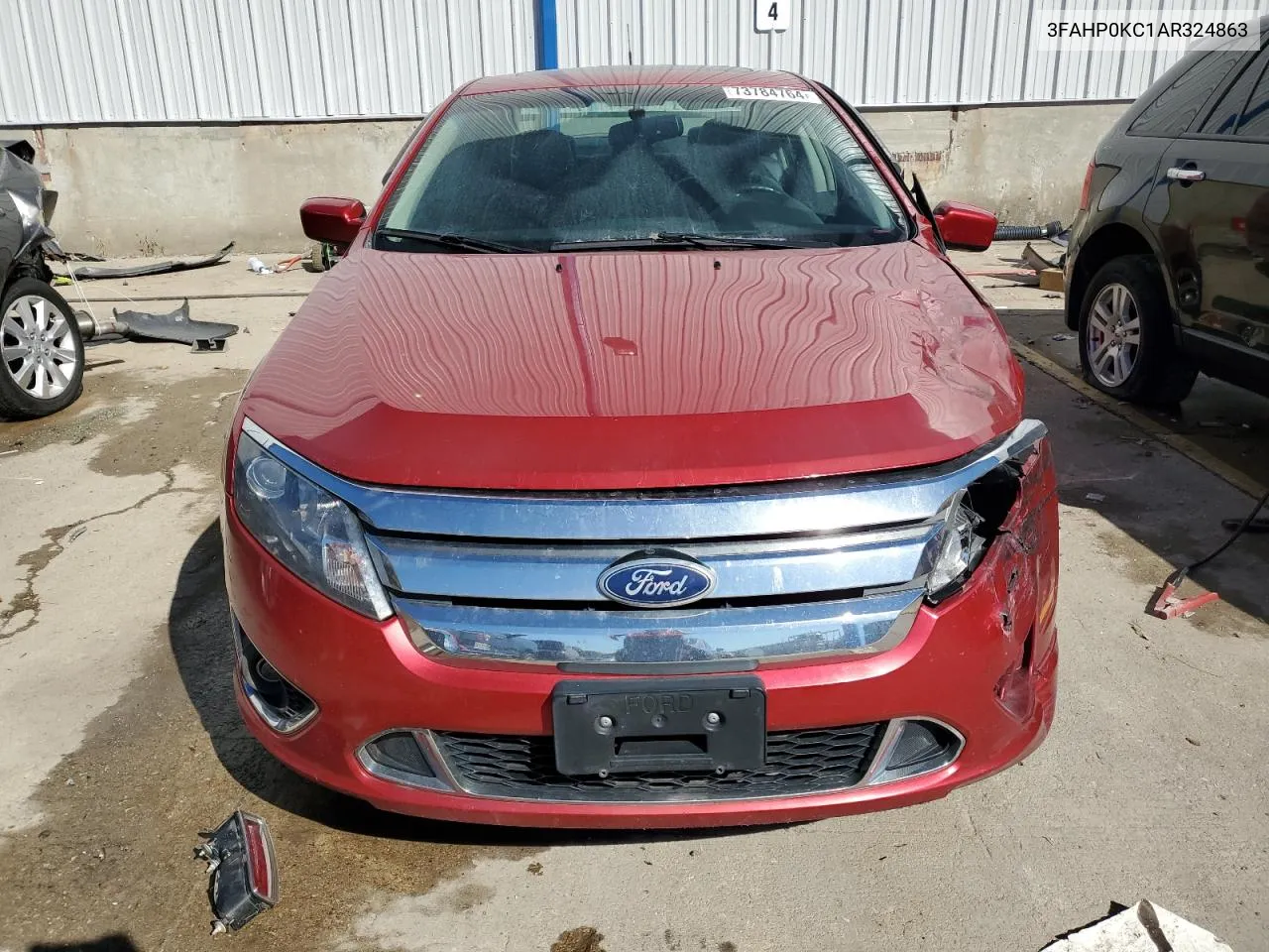 2010 Ford Fusion Sport VIN: 3FAHP0KC1AR324863 Lot: 73784764