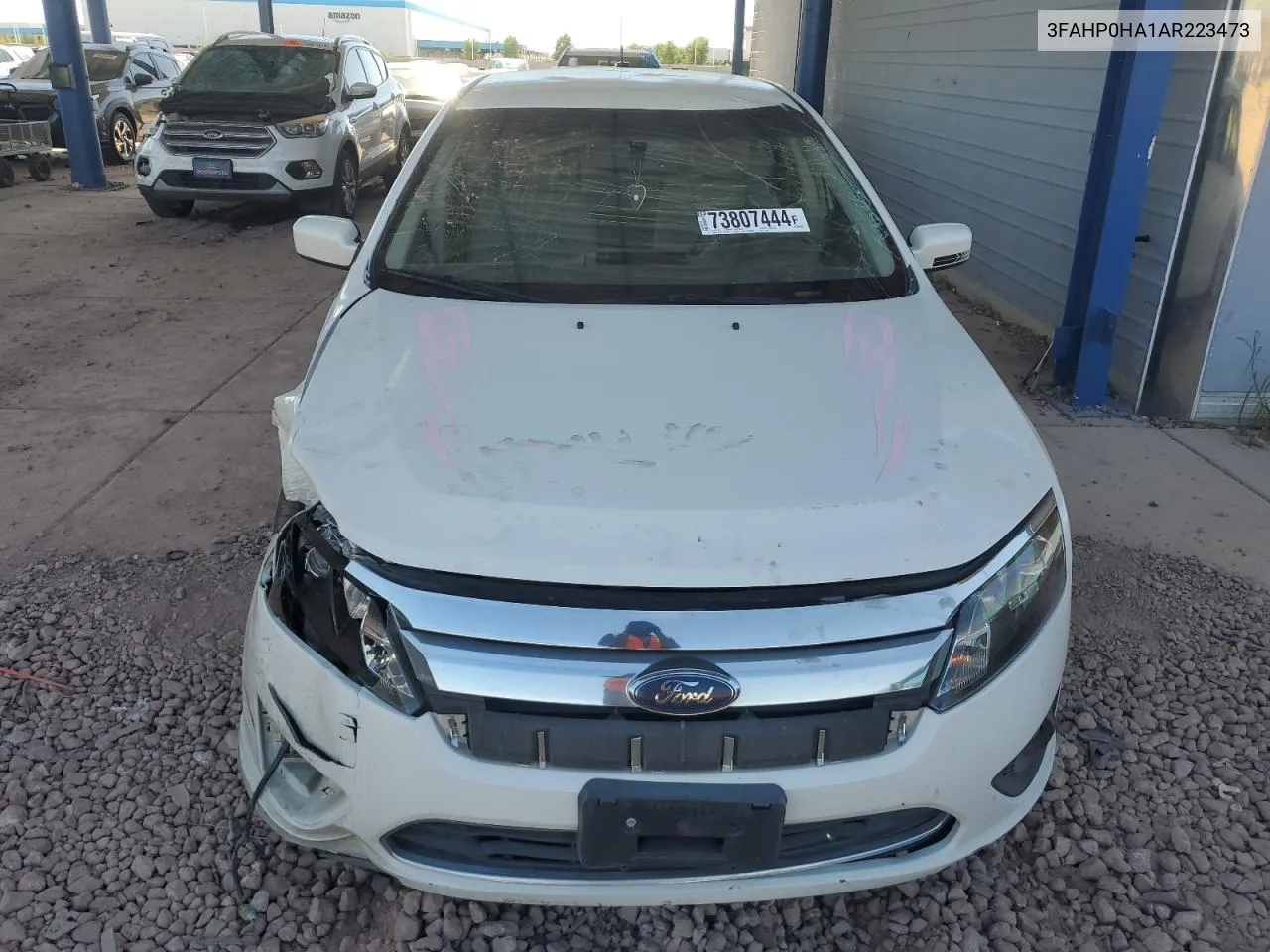 2010 Ford Fusion Se VIN: 3FAHP0HA1AR223473 Lot: 73807444