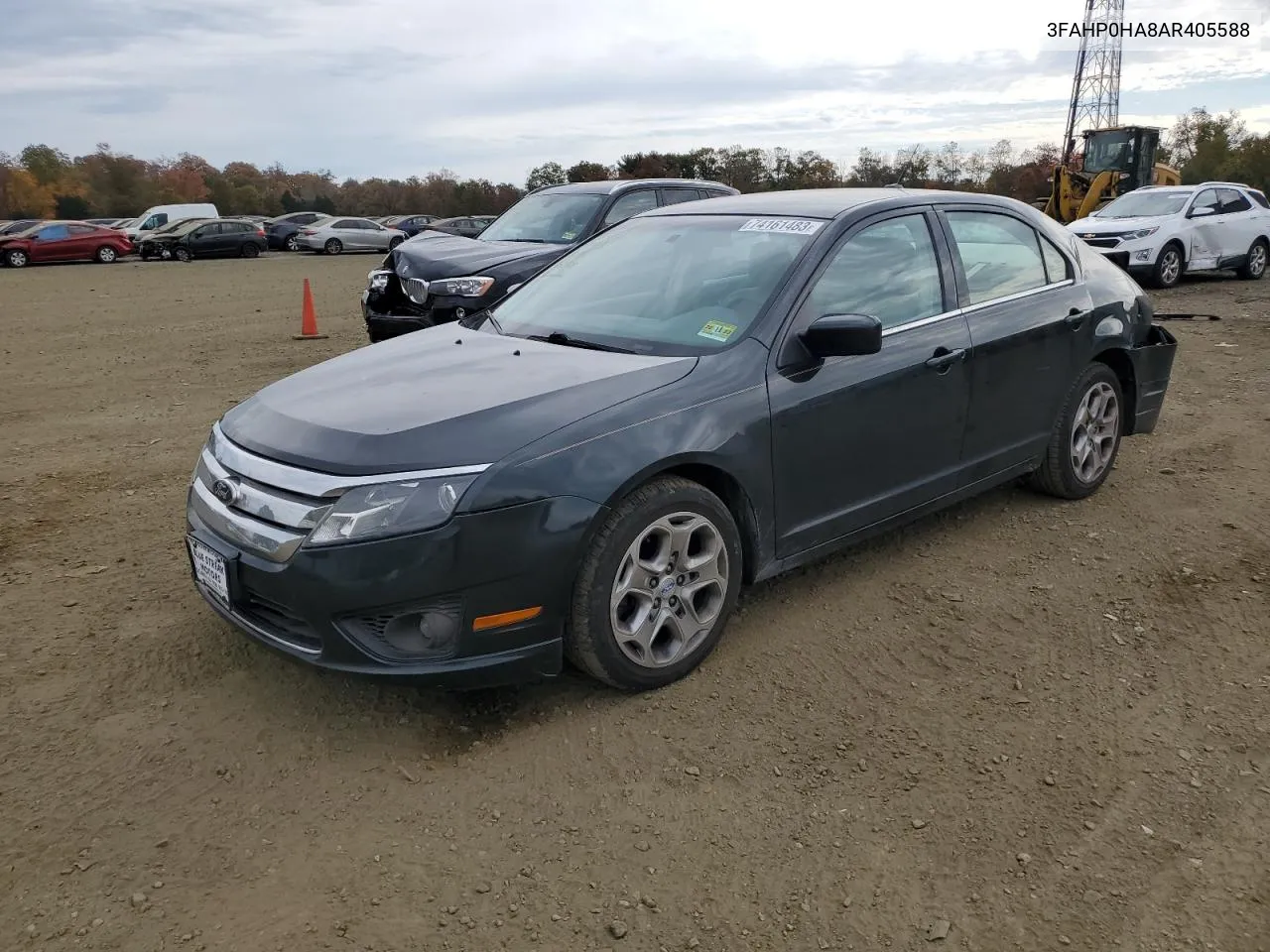 2010 Ford Fusion Se VIN: 3FAHP0HA8AR405588 Lot: 74161483