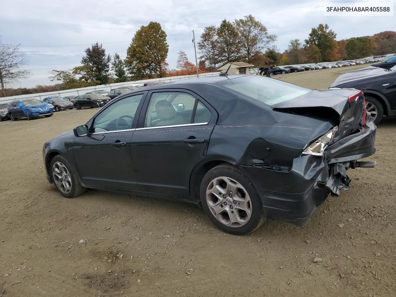 2010 Ford Fusion Se VIN: 3FAHP0HA8AR405588 Lot: 74161483