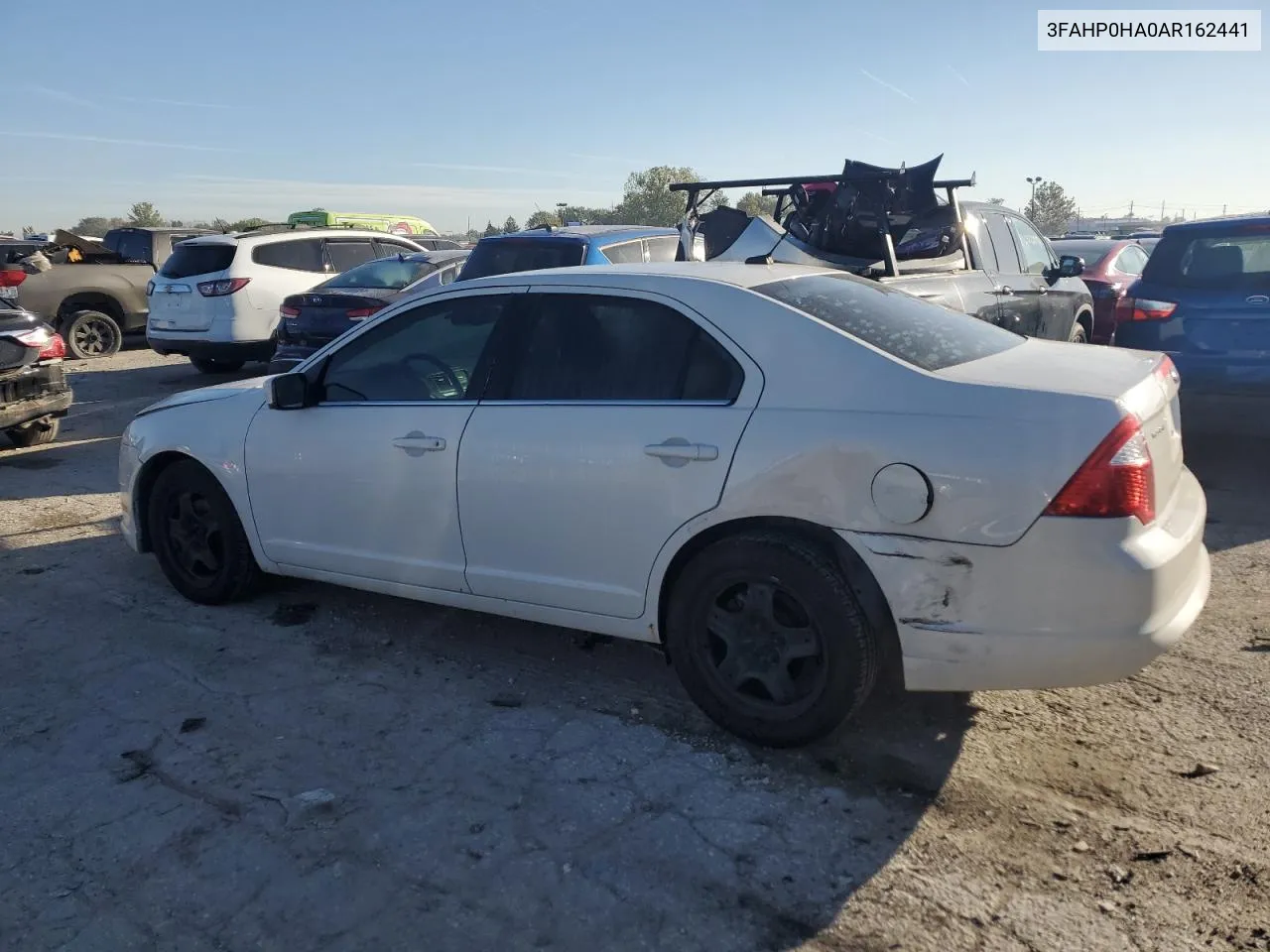 2010 Ford Fusion Se VIN: 3FAHP0HA0AR162441 Lot: 74198524