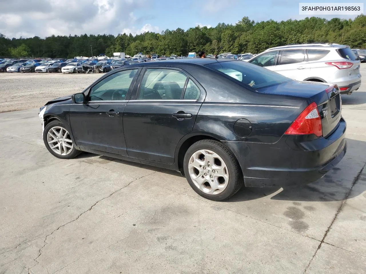 2010 Ford Fusion Se VIN: 3FAHP0HG1AR198563 Lot: 74457594