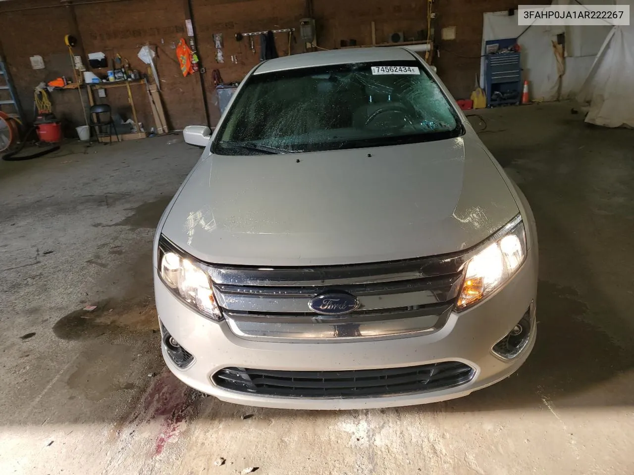 2010 Ford Fusion Sel VIN: 3FAHP0JA1AR222267 Lot: 74562434