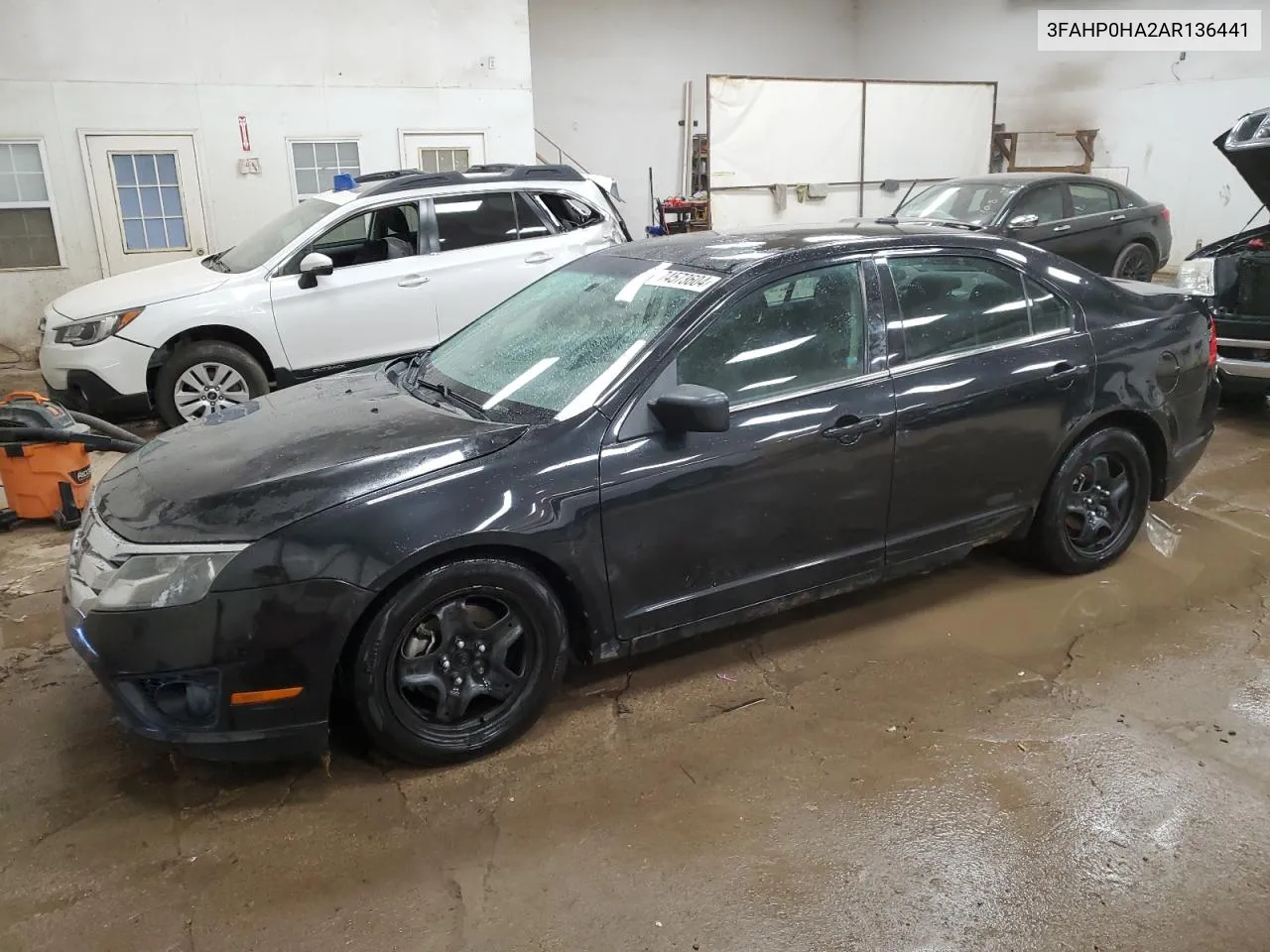 2010 Ford Fusion Se VIN: 3FAHP0HA2AR136441 Lot: 74573604