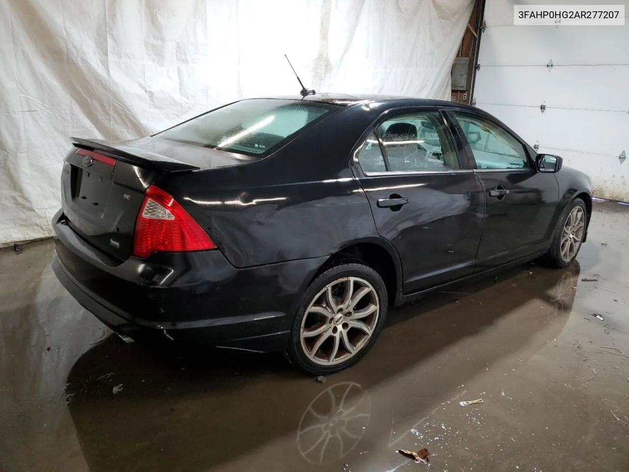 2010 Ford Fusion Se VIN: 3FAHP0HG2AR277207 Lot: 75403084