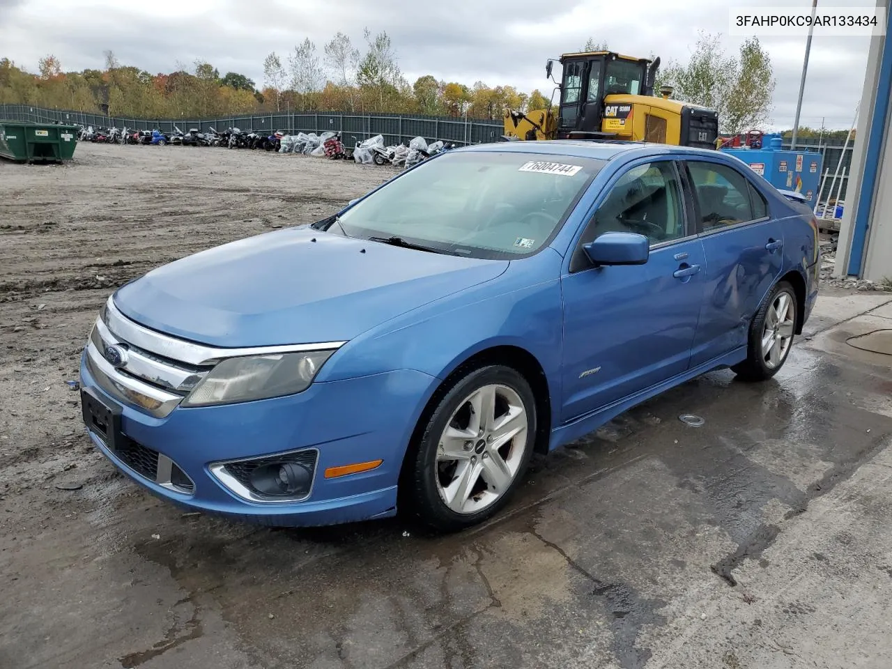 2010 Ford Fusion Sport VIN: 3FAHP0KC9AR133434 Lot: 76004744