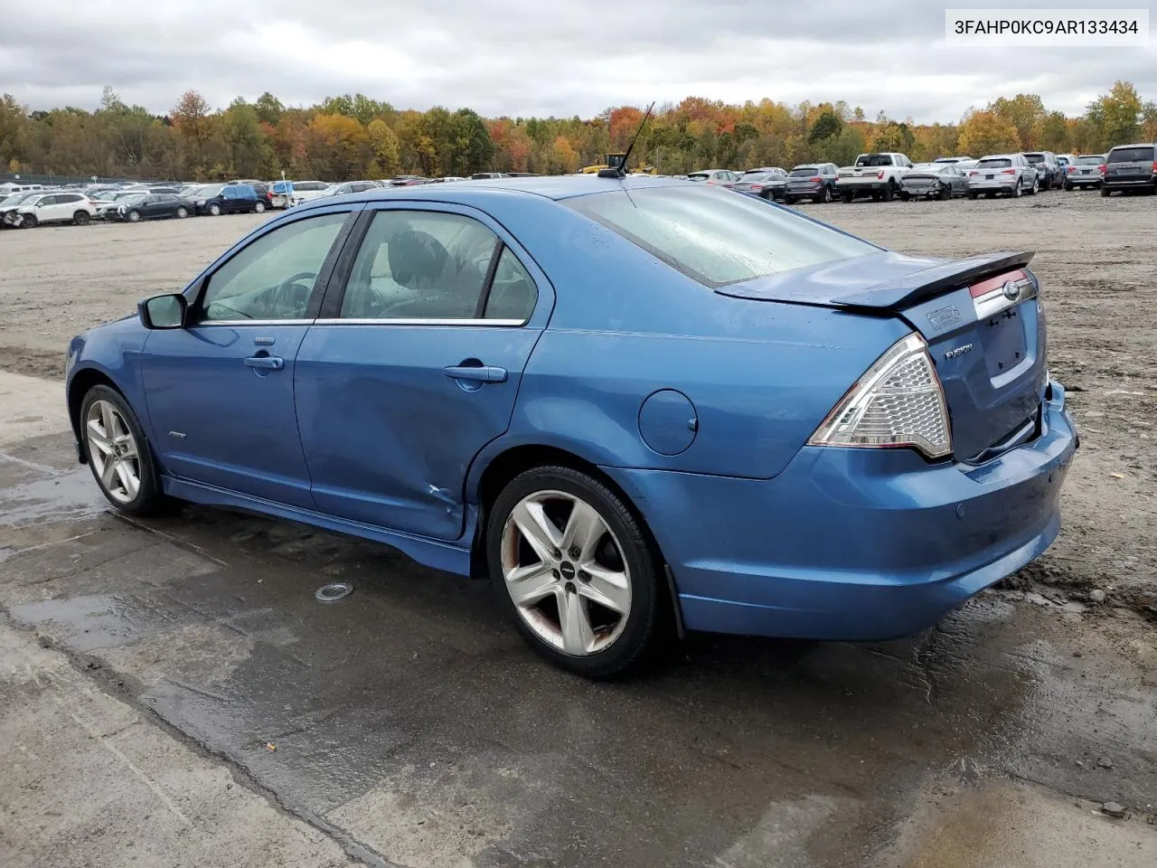 2010 Ford Fusion Sport VIN: 3FAHP0KC9AR133434 Lot: 76004744