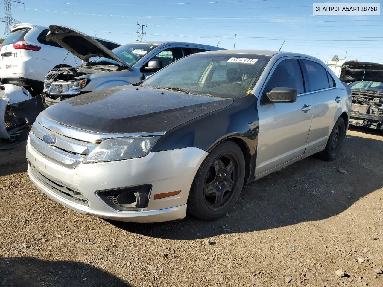 2010 Ford Fusion Se VIN: 3FAHP0HA5AR128768 Lot: 76242444