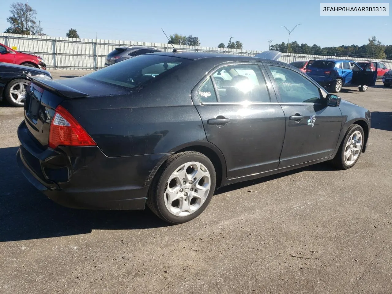 2010 Ford Fusion Se VIN: 3FAHP0HA6AR305313 Lot: 76271394