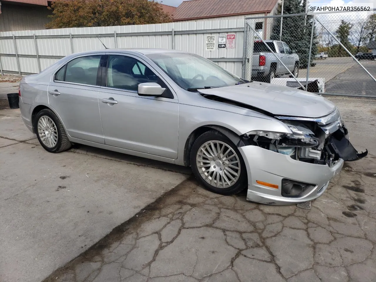 2010 Ford Fusion Se VIN: 3FAHP0HA7AR356562 Lot: 76325494