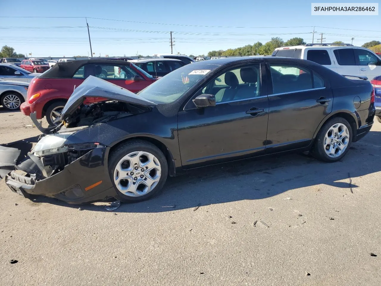 2010 Ford Fusion Se VIN: 3FAHP0HA3AR286462 Lot: 76407864