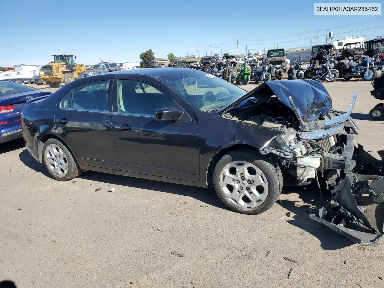 2010 Ford Fusion Se VIN: 3FAHP0HA3AR286462 Lot: 76407864