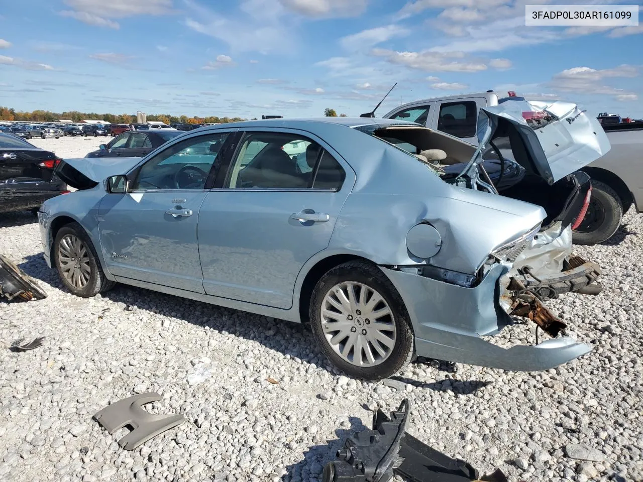 2010 Ford Fusion Hybrid VIN: 3FADP0L30AR161099 Lot: 76449794