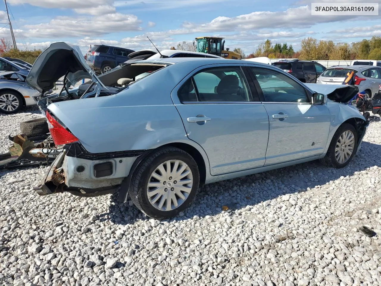 2010 Ford Fusion Hybrid VIN: 3FADP0L30AR161099 Lot: 76449794