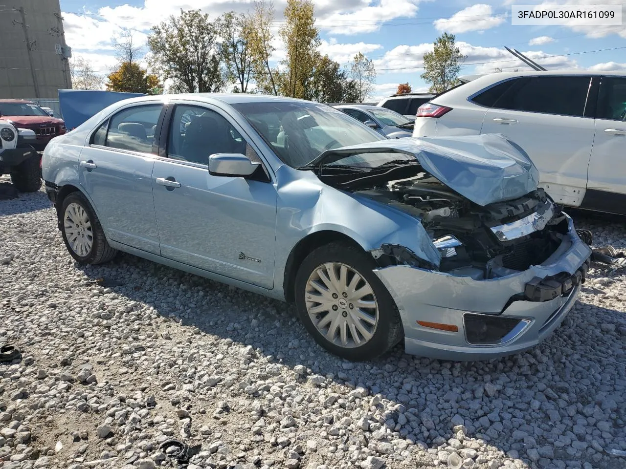 2010 Ford Fusion Hybrid VIN: 3FADP0L30AR161099 Lot: 76449794