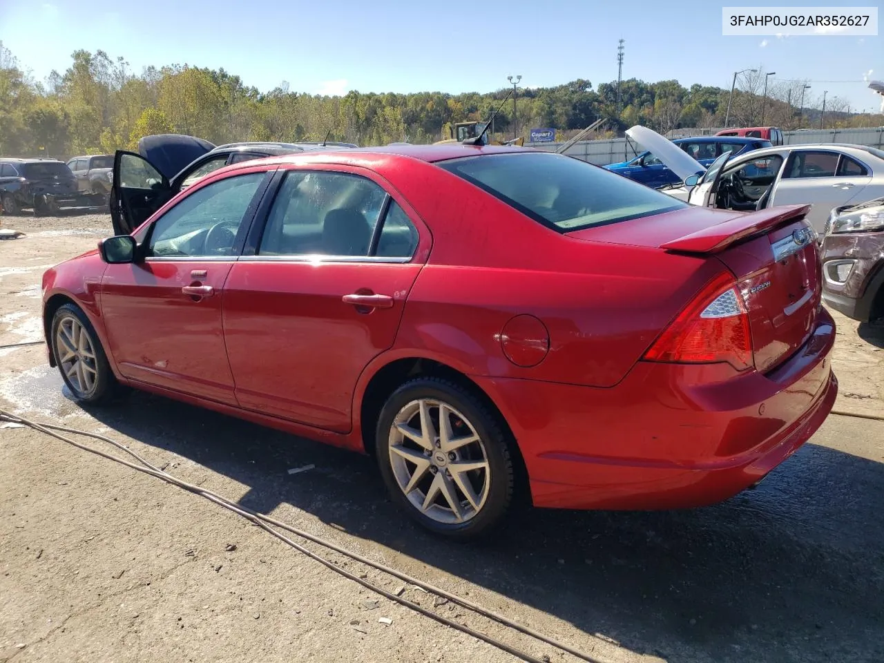 2010 Ford Fusion Sel VIN: 3FAHP0JG2AR352627 Lot: 76566754