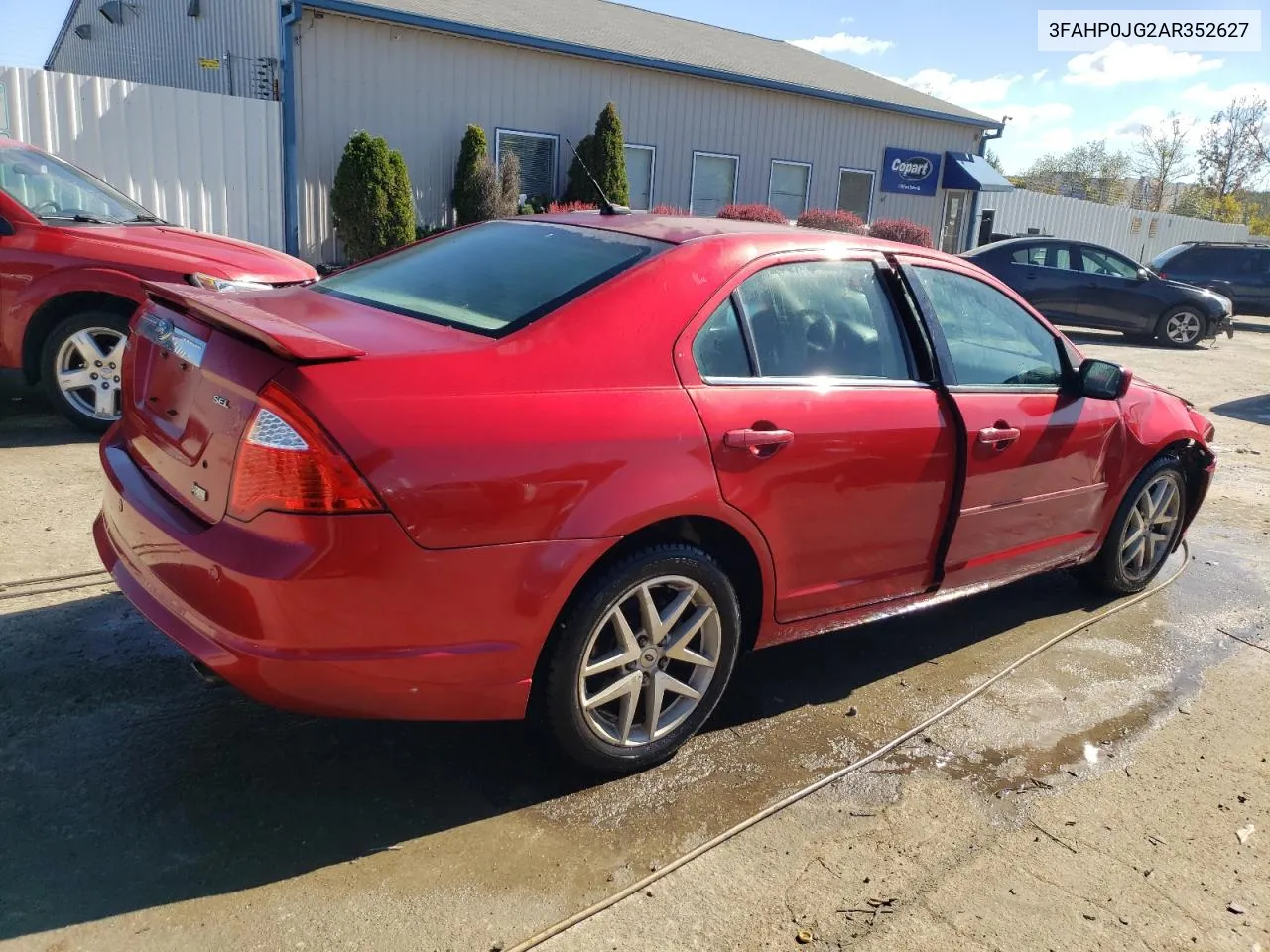 2010 Ford Fusion Sel VIN: 3FAHP0JG2AR352627 Lot: 76566754