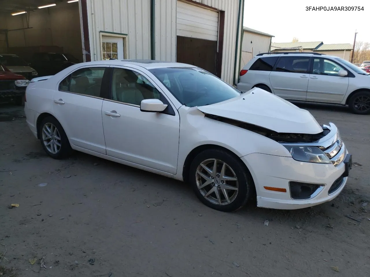 2010 Ford Fusion Sel VIN: 3FAHP0JA9AR309754 Lot: 77359364