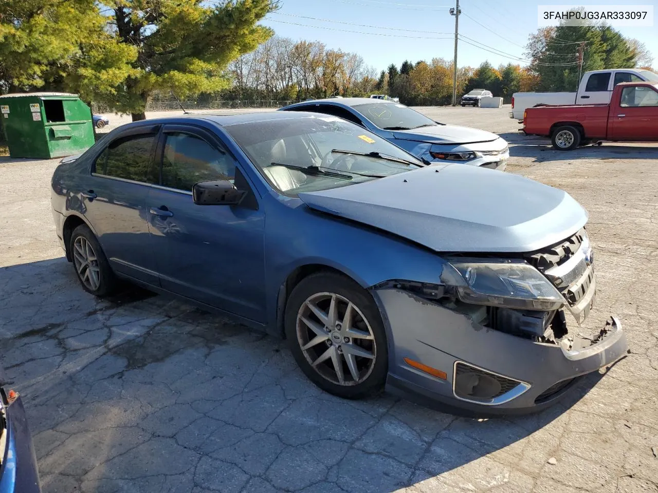 2010 Ford Fusion Sel VIN: 3FAHP0JG3AR333097 Lot: 77675164