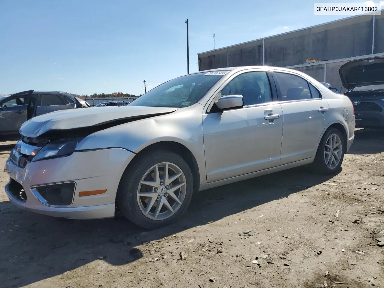 2010 Ford Fusion Sel VIN: 3FAHP0JAXAR413802 Lot: 77695134