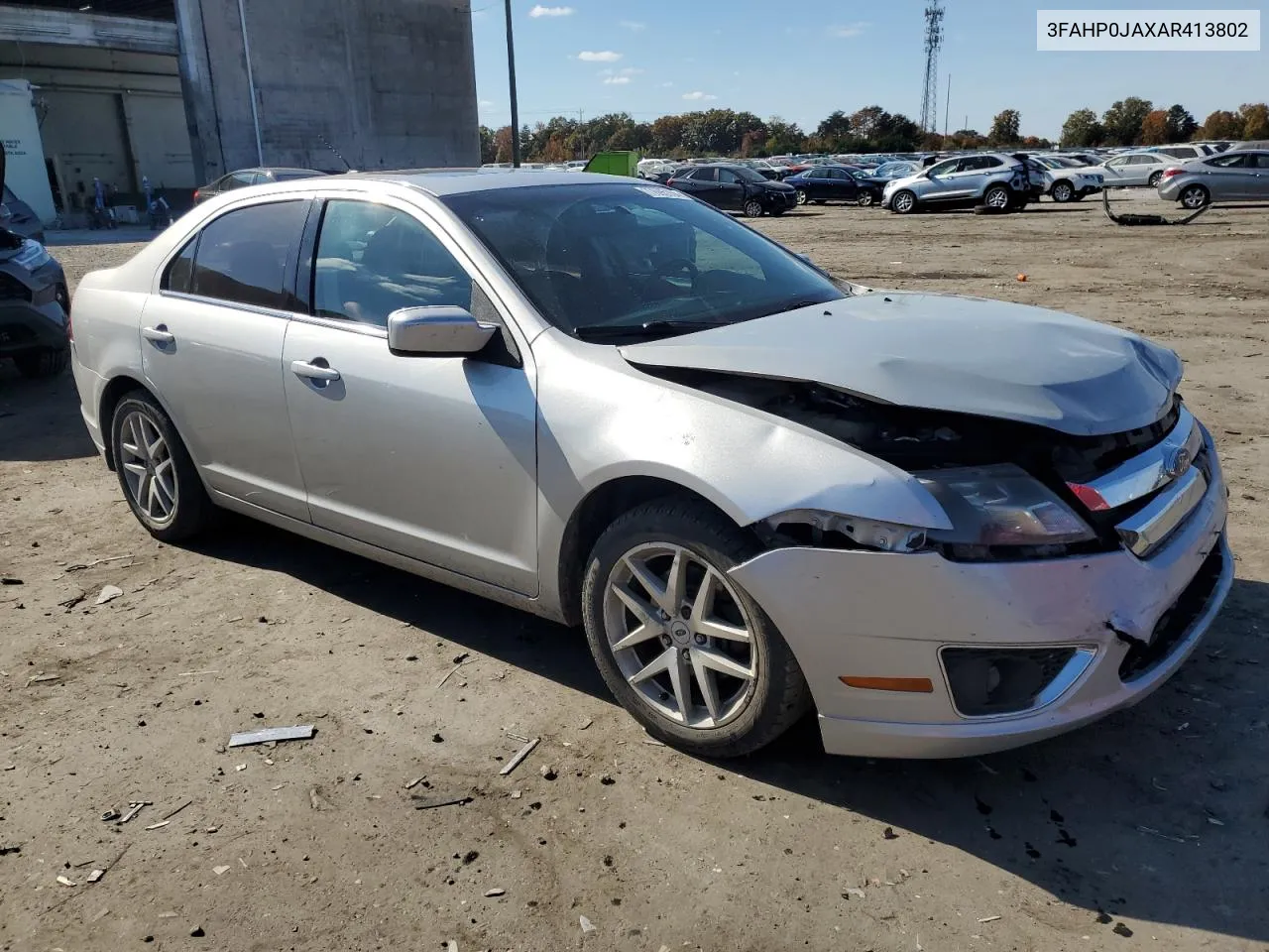 2010 Ford Fusion Sel VIN: 3FAHP0JAXAR413802 Lot: 77695134