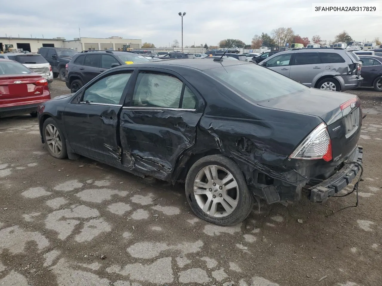 2010 Ford Fusion Se VIN: 3FAHP0HA2AR317829 Lot: 77764944